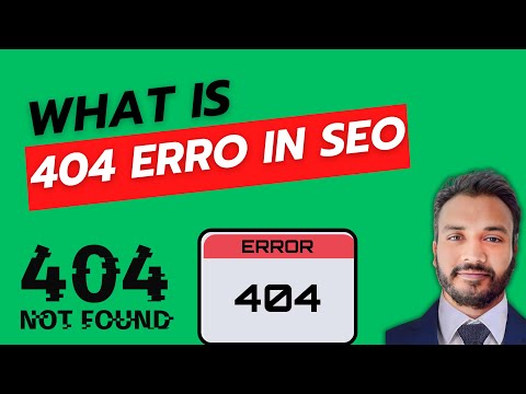 SEO Tutorial 404 Error Fixing | How to fix 404 error?