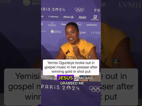 Woke Olympic's Reporters Stunned After Athlete Sings Gospel Song Live