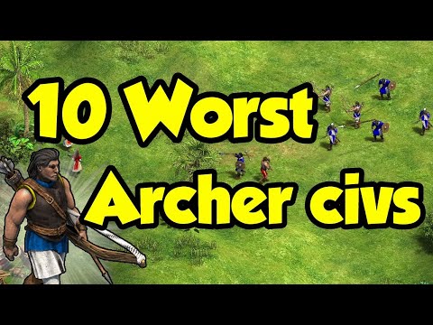 Top 10 Worst Archer civs (AoE2)