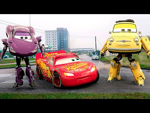 McQueen in Real Life Disney Cars