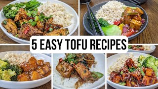 TOFU Recipes Compilation You'll LOVE for LUNCH or DINNER!! High PROTEIN Vegetarian Meals