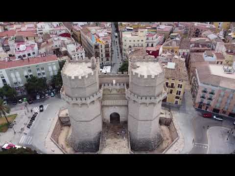 Valencia - Spanien Altstadt Video Drohne Dji Mavic Mini 2 in 4K