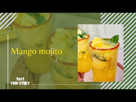 Mango Mojito | Mango Drink | Fancy Mango Recipe | 5 Min Mango Drink | Easy Mango Recipe