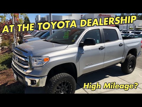 High Mileage And High Prices At The Toyota Dealership!