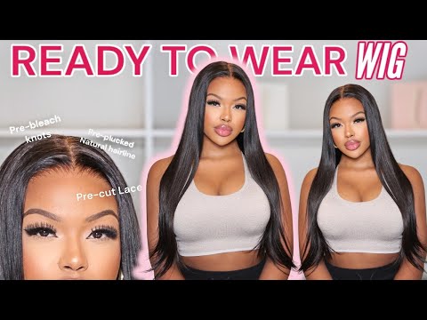 TRIED A READY TO WEAR PRE-CUT LACE WIG & IM SHOCKED 😱😍| Isee Hair