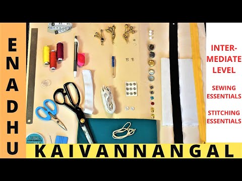 Sewing Essentials for Intermediate Level in Tamil | Stitching Essentials | Tailoring needs in Tamil