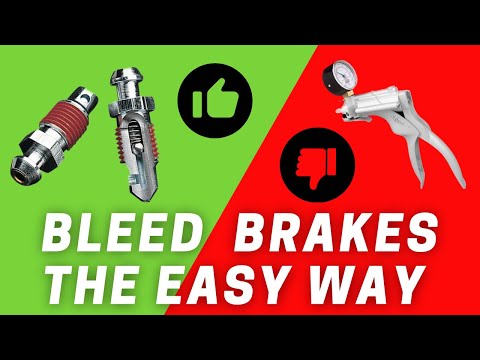 The EASIEST Way To Bleed Motorcycle Brakes