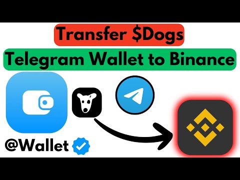 How to Send DOGS from Telegram Wallet to Binance | How to Withdraw DOGS From Telegram Wallet