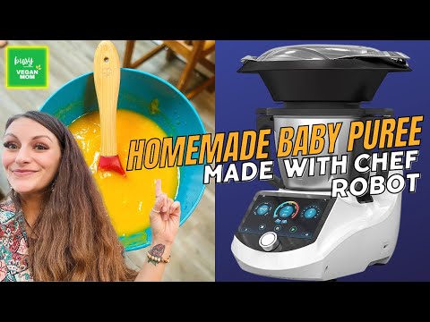 How I Made Baby Puree with my ChefRobot 👩‍🍳🤖