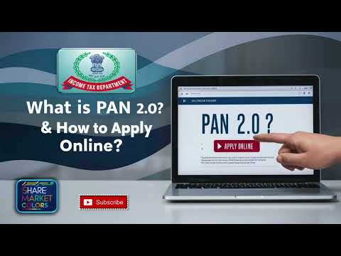 What is PAN 2.0 & How to Apply Online? #pancard #pancardapply #pan #nsdl #utiitsl #incometax #howto