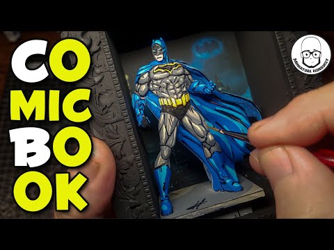 You've Been Painting DC Miniatures WRONG Without Cell Shading!