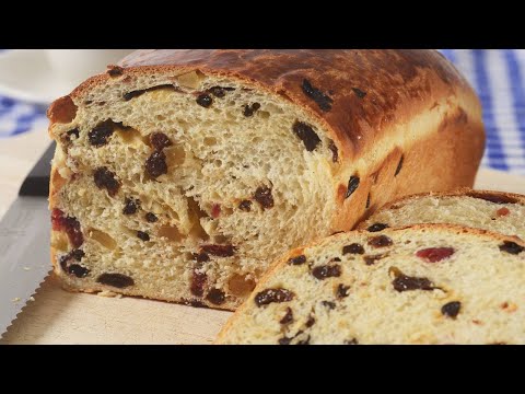 Fruit Bread Recipe Demonstration - Joyofbaking.com