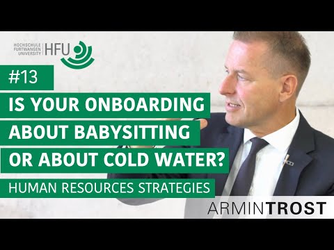 #13 Is your Onboarding about Babysitting or about cold Water?