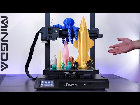 Mingda Magician Max - 3D Printer - Unbox & Setup