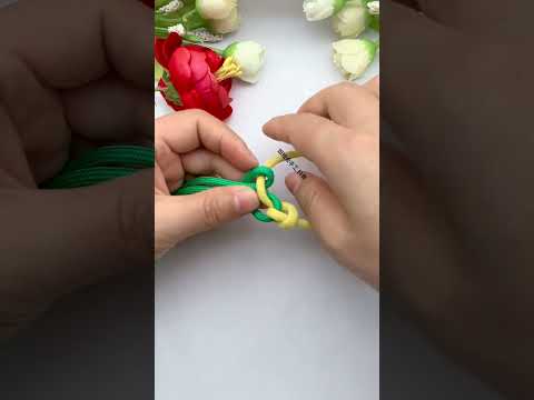 Soaring up step by step, sharing rope braiding skills, pendant jewelry knotting tutorial, practi