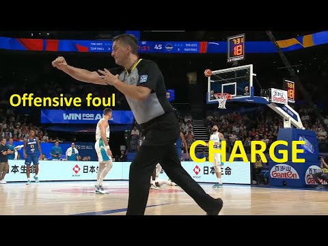 OF - all CHARGE calls at FIBA World Cup 2023