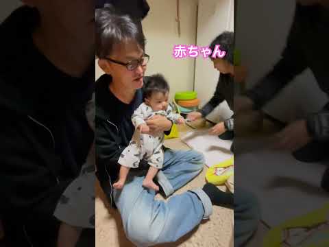 姪っ子の子供💕3ヶ月😊多分男の子😊可愛い💕