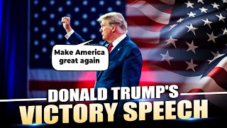 USA Election Result LIVE updates |Donald trump’s victory speech |Trump vs Harris| USA Election News