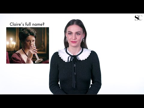 "Outlander" Finale Trivia | Sophie Skelton is Put to the Test - From Caitríona Balfe to Sam Heughan