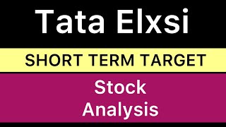 TATA ELXSI SHARE TARGET 🍀 TATA ELXSI SHARE NEWS | TATA ELXSI TARGET | TOP GAIN STOCK 23-12-2024