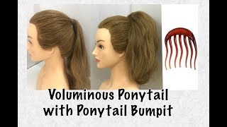 How to make a Bouncy Ponytail : Easy Hairstyles