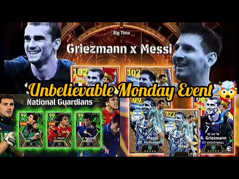 eFootball Upcoming Monday Event 🤯| Upcoming New Messi|#efootball#efootball2024#efootballmobile#viral