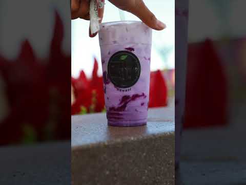 Taro milk tea - (Honolulu, Hawaii)