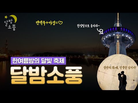 한여름밤의 달빛 축제, '엑스포 달밤소풍'(장안의 화제 달포토존, 엄지척 대전야경, 한빛탑 야갼개장)