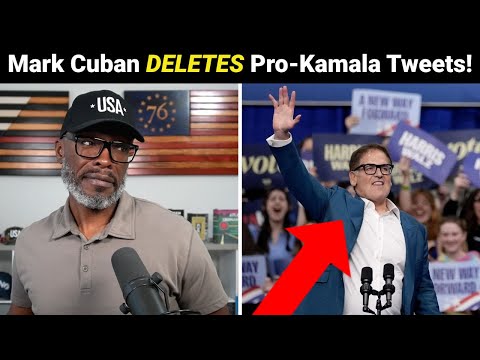 Mark Cuban DELETES All Pro-Kamala Tweets After She Loses!