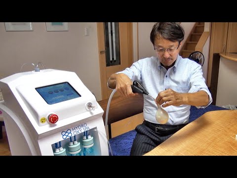 37.【水素吸入器　水素強力噴射機】噴射威力 と 水素濃度を視覚化して検証レビュー【水素吸引器ハイドロオキシスパ シューター】