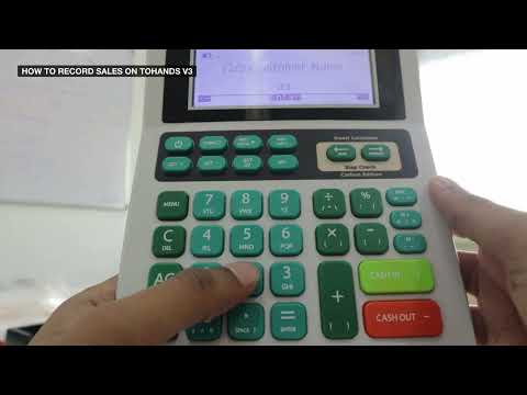 How to record and sync transactions and download reports from Tohands Smart Calculator V3