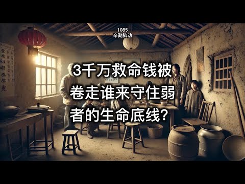 三千万救命钱被卷走：谁来守住弱者的生命底线？