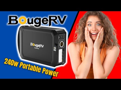 TAKE Portable Power ANYWHERE with BougeRV JuiceGo 240w!