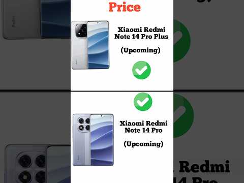 Xiaomi Redmi Note 14 Pro Plus vs Xiaomi Redmi Note 14 Pro | Konsa phone ? | Full comperijon in short