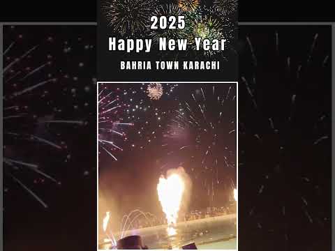 New Year Celebrations at Bahria Town Karachi | Dancing Fountain BTK