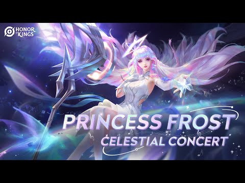 Princess Frost: Celestial Concert | Skin Showcase | Honor of Kings