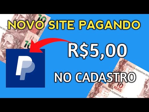 💸 NOVO SITE PAGANDO R$5 NO CADASTRO : cadastrou ganhou renda extra