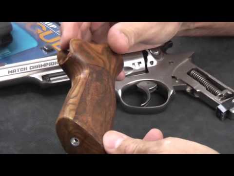 How to change revolver grips: Ruger GP100 Match Champion