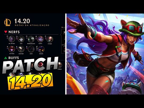 RIOT VAI DAR SKIN E ESSENCIA MÍTICA DE GRAÇA - TUDO SOBRE AS NOTAS DA ATUALIZAÇÃO 14.20