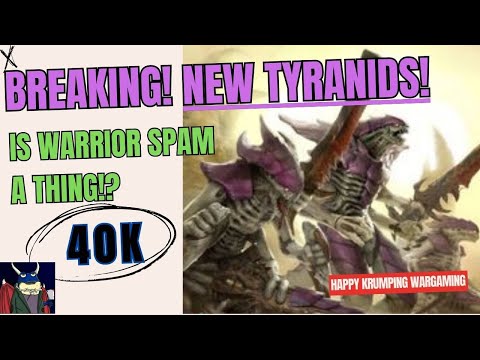 "Dominate 40k with Tyranid Warriors – The New Tyranids Have Arrived!"