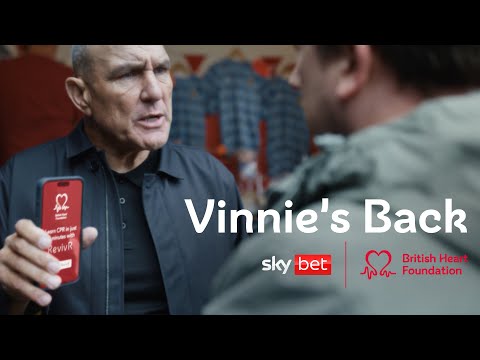 Vinnie Jones: "Will you stand by? Or Step Up?"