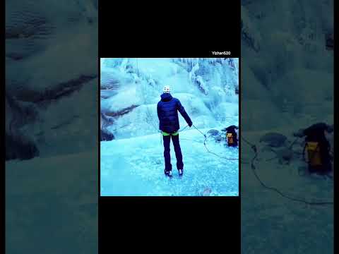 Wangyibo Ice climbing #shorts #wangyibo #yibo #wangyibo王一博 #iceclimbing #yibowang #chinesetopstar