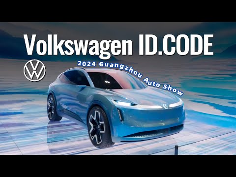 Volkswagen ID.CODE: A Visionary Electric Concept Car| VW Booth | 2024 Guangzhou Auto Show