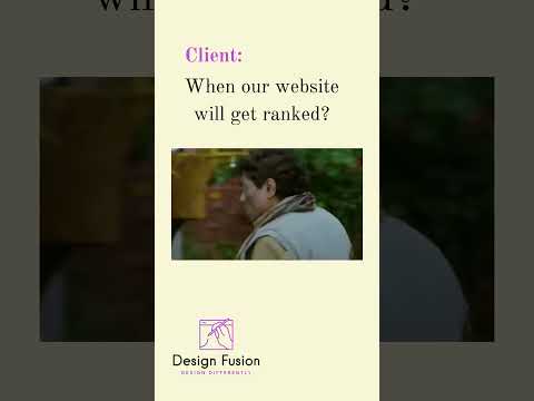 Client Expectations vs SEO Reality. #designfusion #SEO #WebsiteOptimization #DigitalMarketing