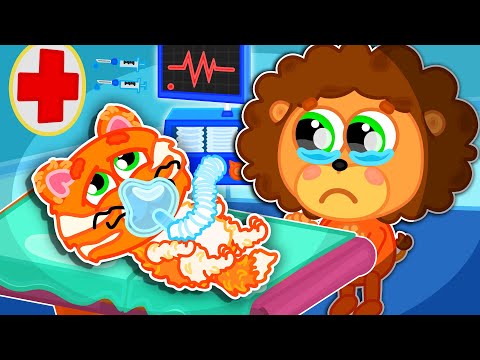 LionET | Pet Got Sick! Tiny Cat, Don't Leave Me! - How to Take Care of Your Pet  | Cartoon for Kids