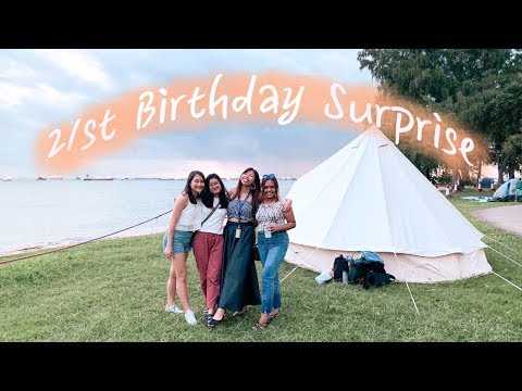 NOT YOUR TYPICAL 21ST BIRTHDAY SURPRISE (Singapore) | BESTIES TAKEOVER Vlog