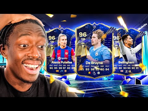 FOUR TEAM OF THE YEARS & ICONS PACKED!🔵🏆 TOTY MIDFIELDERS PACK OPENING