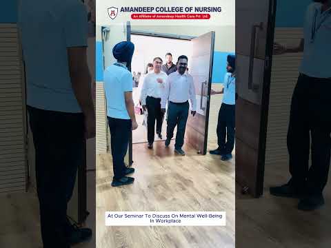 Here's a sneak peek from our seminar held at Amandeep College of Nursing on World Mental Health Day!