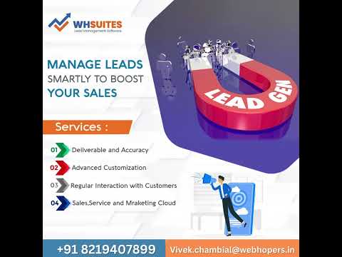 CRM | LMS | Lead Management Software | Data Management | Lead Management System