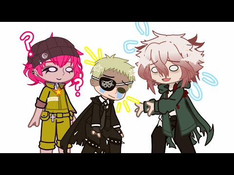 *By the way I'm bisexual-!* (Danganronpa 2) (komahina) (komanami) (komahinanami)